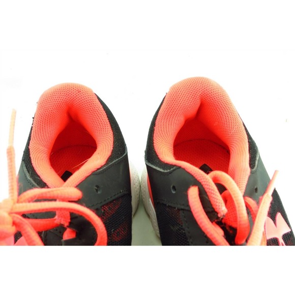Under armour Women Sz 6‎ M Black Lace Up Running Fabric Shoe - Picture 3 of 8
